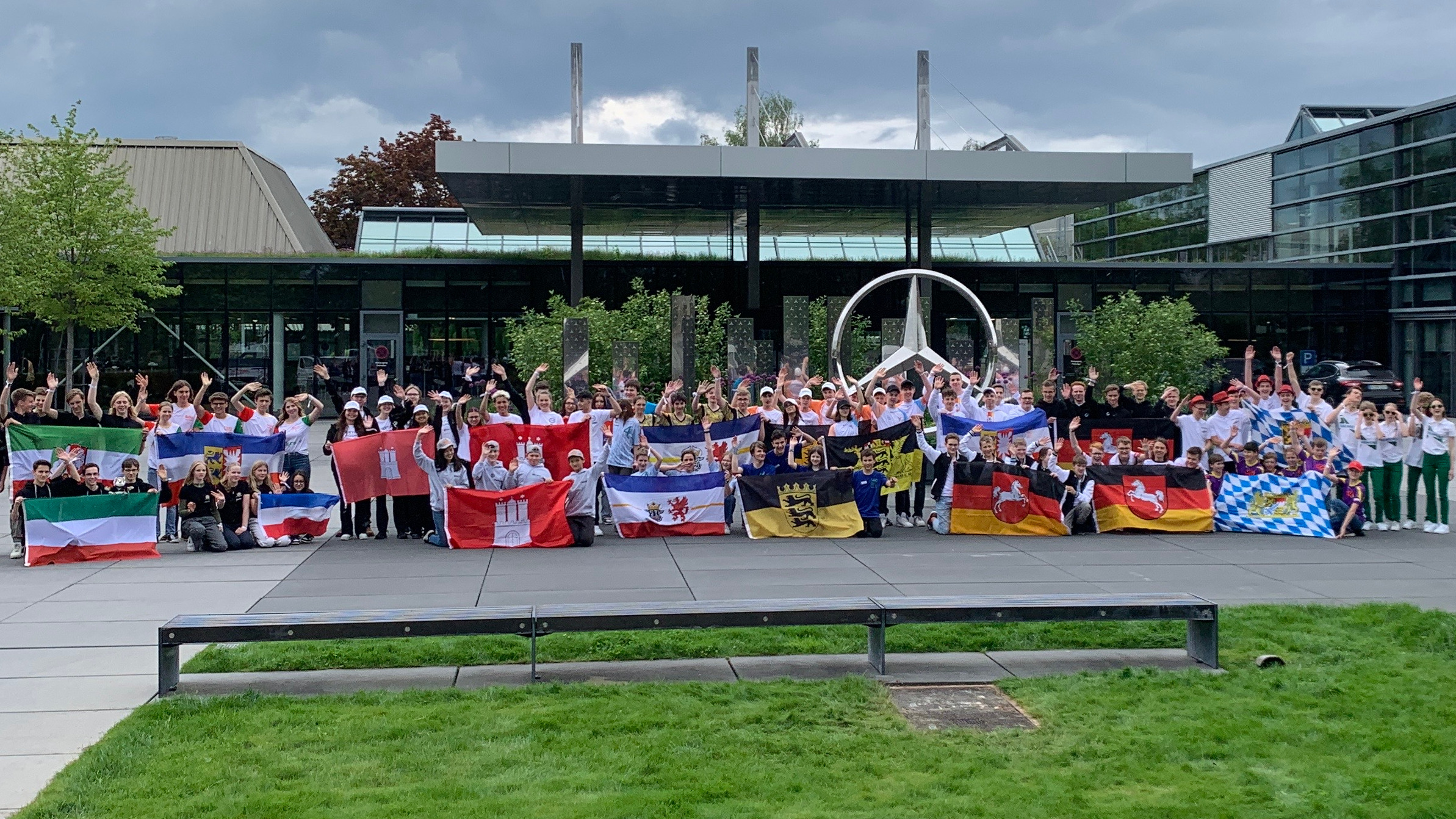 Together with all the other teams at the German championship 2023